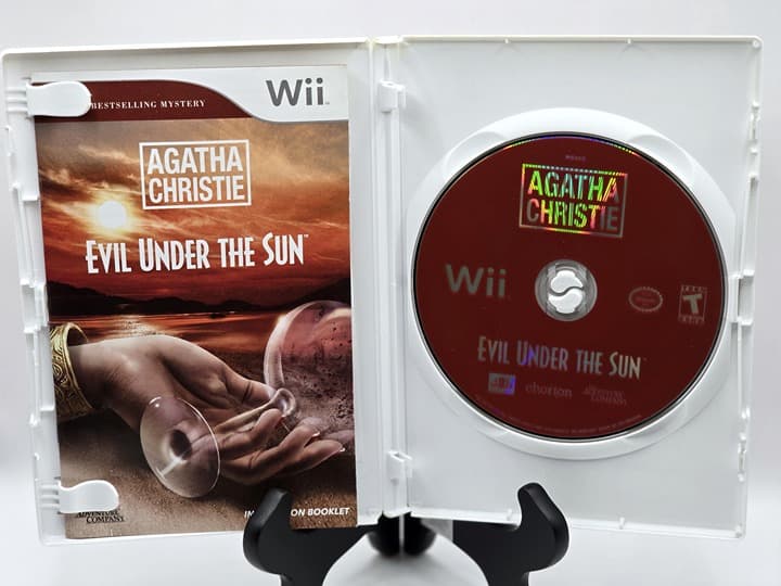 Nintendo Wii - Agatha Christie: Evil Under The Sun - (CIB) - TESTED - Thumbnail 2