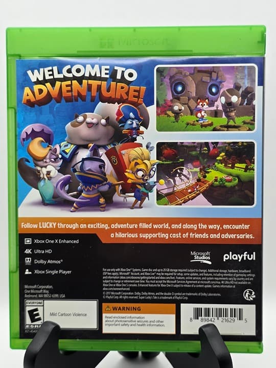 Xbox One - Super Lucky's Tale - CIB - Thumbnail 2