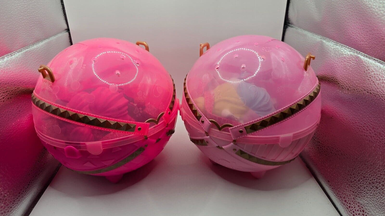 2 PACK-L.O.L Surprise Biggie Pets Hop Hop Backpack Bank 2018 MGA 7" Height Bunny