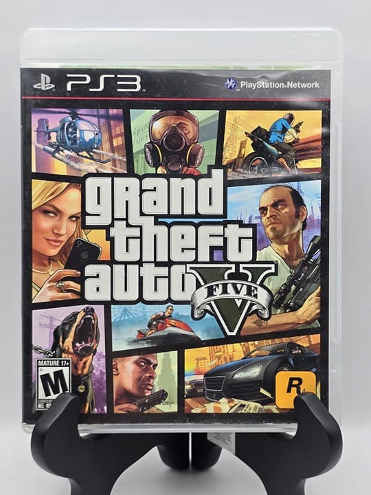 Sony PlayStation 3 (PS3) - GTA 3 Grand Theft Auto V - (CIB w/Map) - TESTED