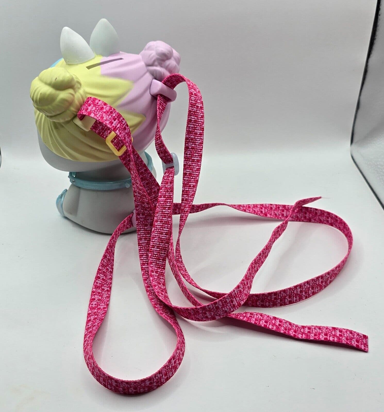2 PACK-L.O.L Surprise Biggie Pets Hop Hop Backpack Bank 2018 MGA 7" Height Bunny - Thumbnail 7