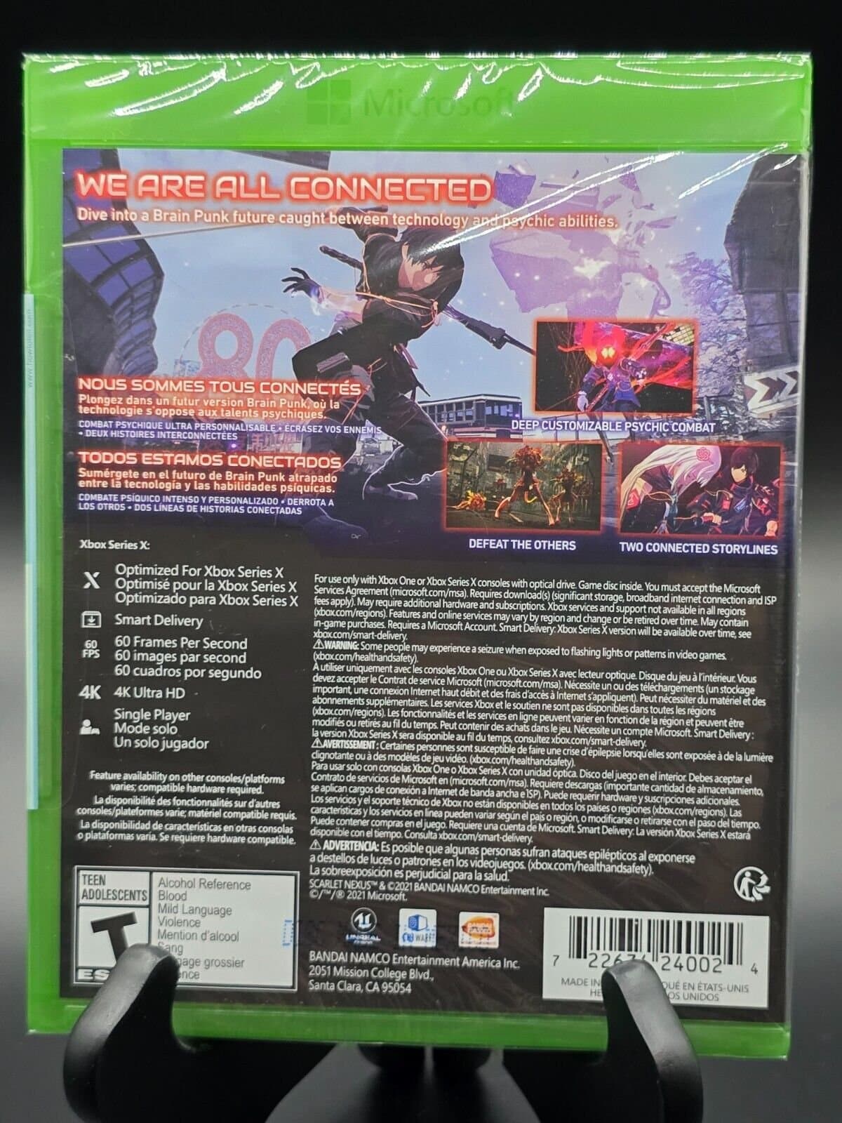Scarlet Nexus - Microsoft Xbox Series X | NEW SEALED - Thumbnail 2