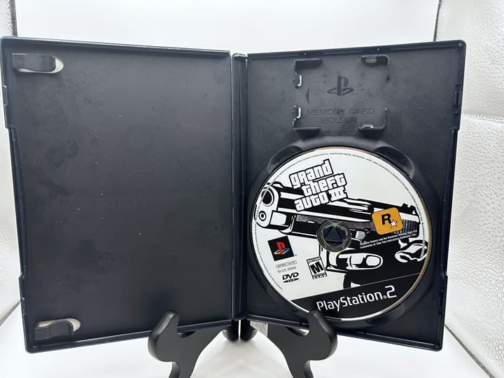 PlayStation 2 (PS2) - GTA 3 Grand Theft Auto III - (Box, No Map, No Manual) - Thumbnail 3