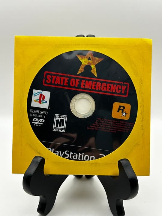 Sony PlayStation 2 (PS2) - State of Emergency - (Disc) - TESTED