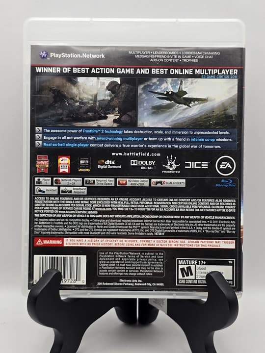 Sony PlayStation 3 (PS3) - Battlefield 3 - (Box, No Manual) - TESTED - Thumbnail 2