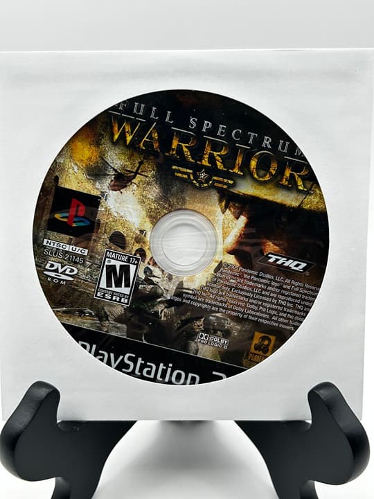 Sony PlayStation 2 (PS2) - Full Spectrum Warrior - (Disc) - TESTED