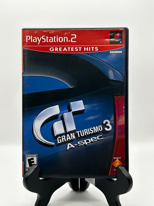 PlayStation 2 (PS2) - Gran Turismo 3 A-spec Greatest Hits - (CIB) - TESTED