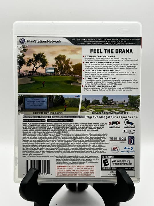 Sony PlayStation 3 (PS3) - Tiger Woods PGA Tour 10 - (CIB) - TESTED - Thumbnail 2