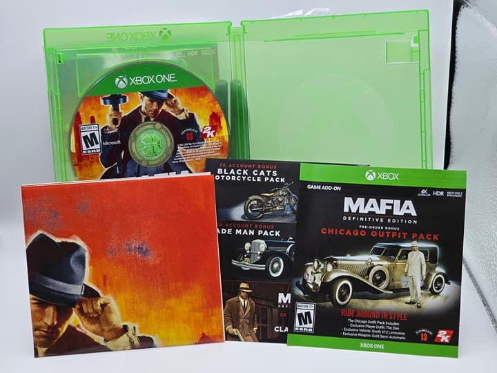 XBox One - Mafia Definitive Edition - With Poster - CIB - Thumbnail 5