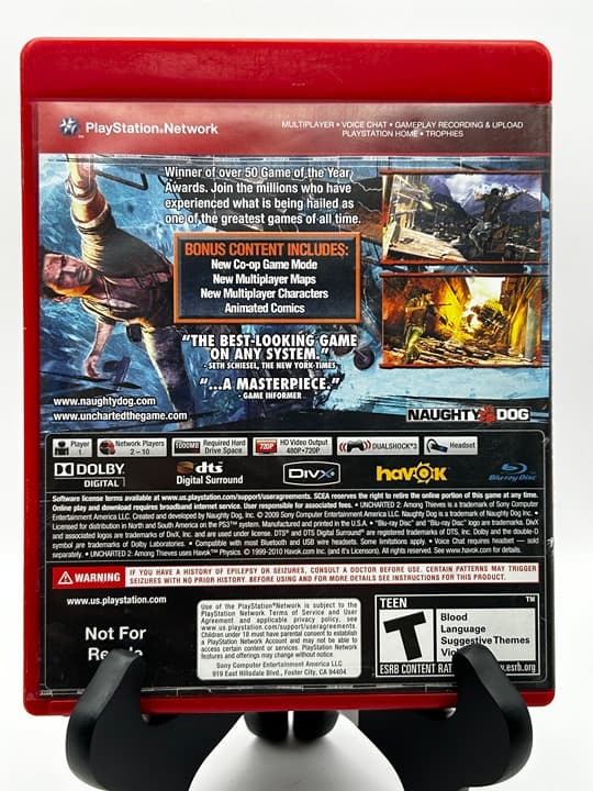 PlayStation 3 (PS3) - Uncharted 2: Among Thieves Game of the Year - (CIB) - Thumbnail 2