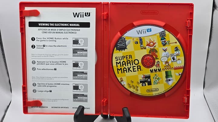 Nintendo Wii U - Super Mario Maker [Book Bundle] - CIB - Thumbnail 5