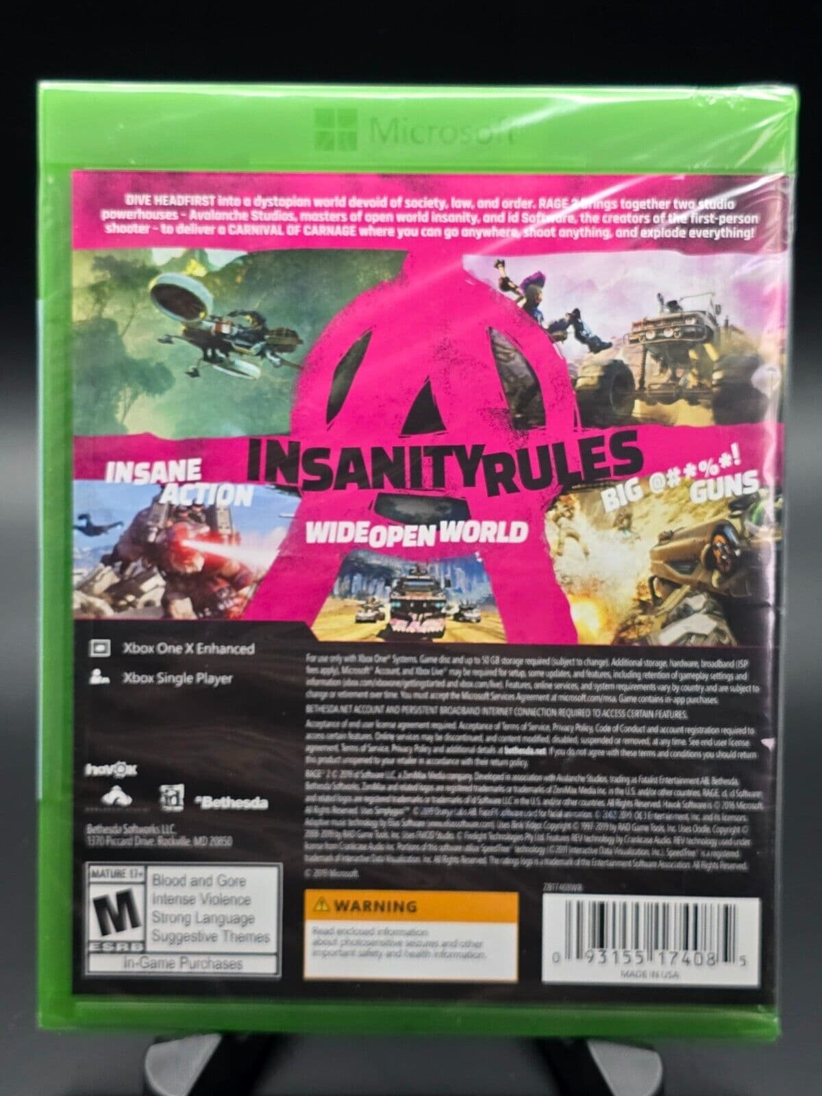 Rage 2 - Microsoft Xbox One | NEW SEALED - Thumbnail 2