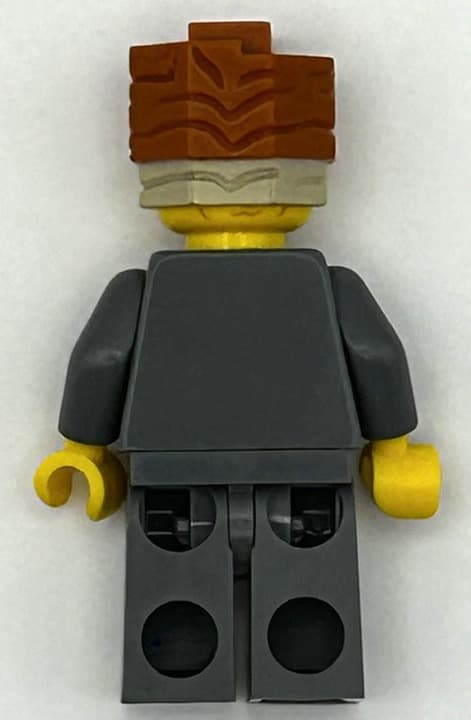 LEGO Minifigure - President Business - Smiling, Raised Eyebrows - Thumbnail 2
