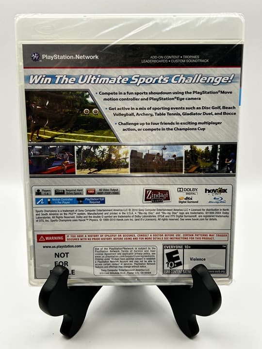Sony PlayStation 3 (PS3) - Sports Champions - (New, Sealed) - Thumbnail 2