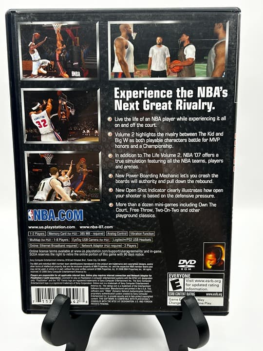 PlayStation 2 (PS2) - NBA 07 Featuring the Live Vol.2 KOBE BRYANT - (CIB) - Thumbnail 2
