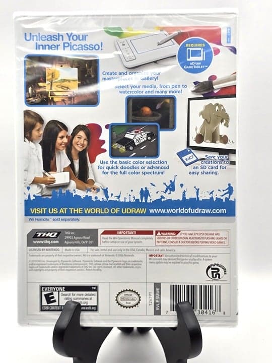 Nintendo Wii - uDraw Studio - (NEW Sealed) - Thumbnail 2
