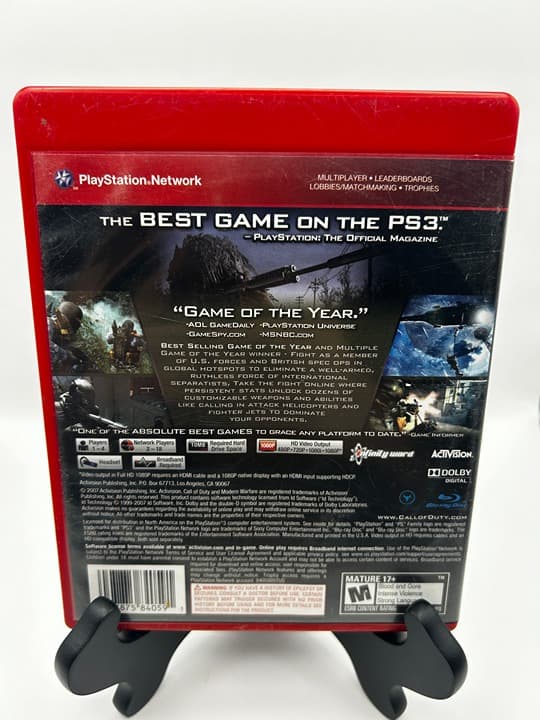 PlayStation 3 (PS3) - Call of Duty: Modern Warfare 4 | Greatest Hits - (CIB) - Thumbnail 2