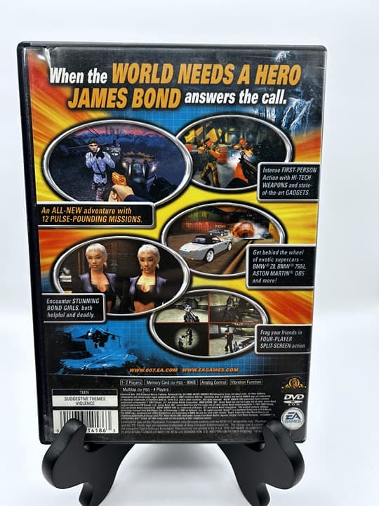 Sony PlayStation 2 (PS2) - 007: Agent Under Fire (CIB) - TESTED - Thumbnail 2
