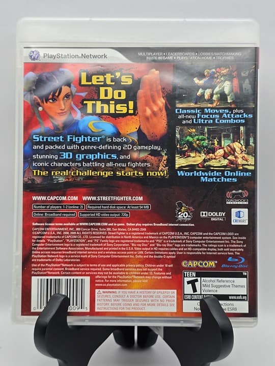 Sony PlayStation 3 (PS3) - Street Fighter IV (4) - (CIB) - TESTED - Thumbnail 2