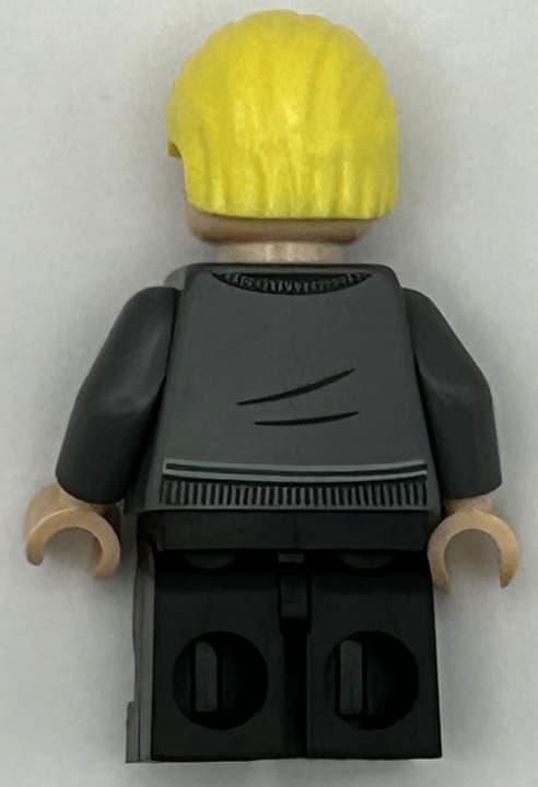 LEGO Minifigure - Draco Malfoy - Slytherin Sweater, Medium Legs - Thumbnail 2
