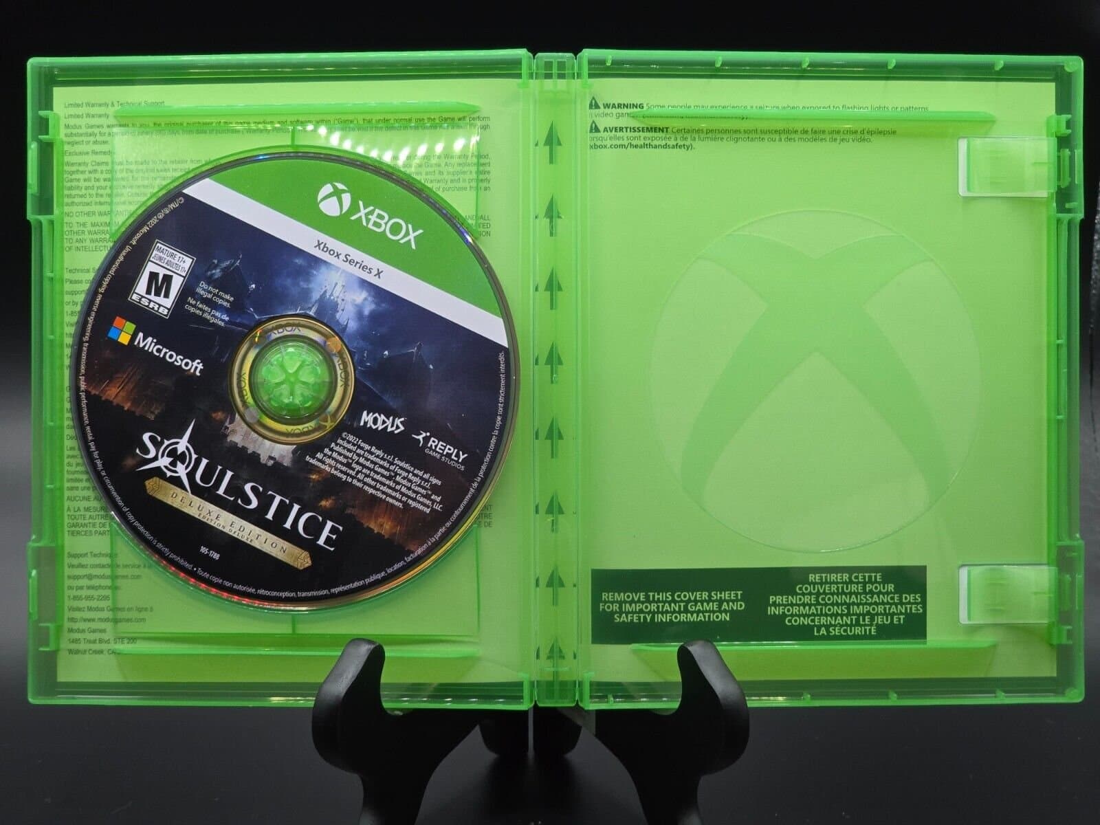 Soulstice: Deluxe Edition - XBox Series X | CIB | TESTED - Thumbnail 3