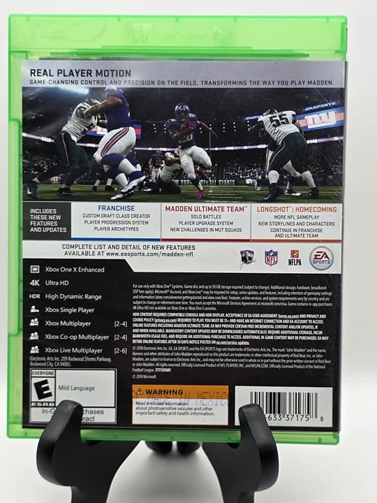 Xbox One - Madden NFL 19 - CIB - Thumbnail 2