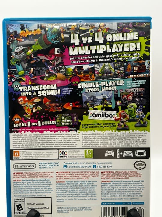 Nintendo Wii U - Splatoon - CIB - Thumbnail 2