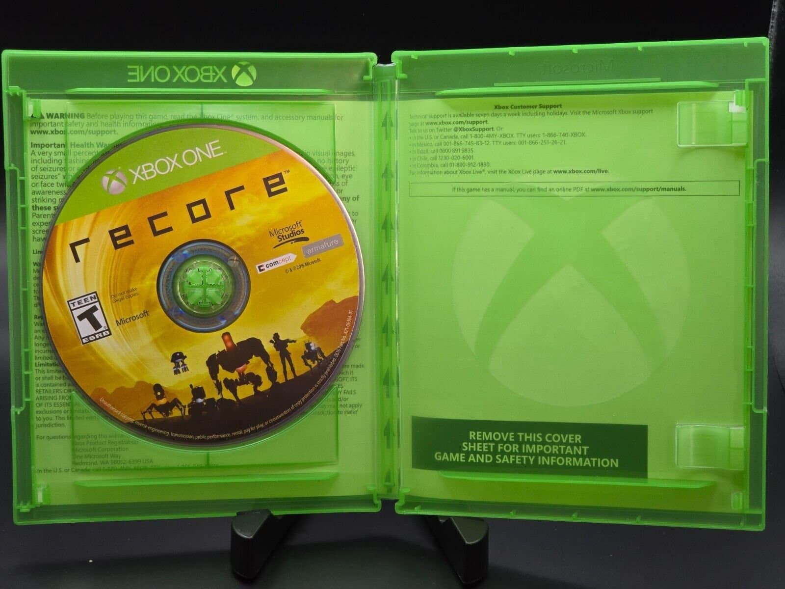 RECORE [Microsoft Xbox One, Series X/S, 2016) | CIB | TESTED - Thumbnail 3