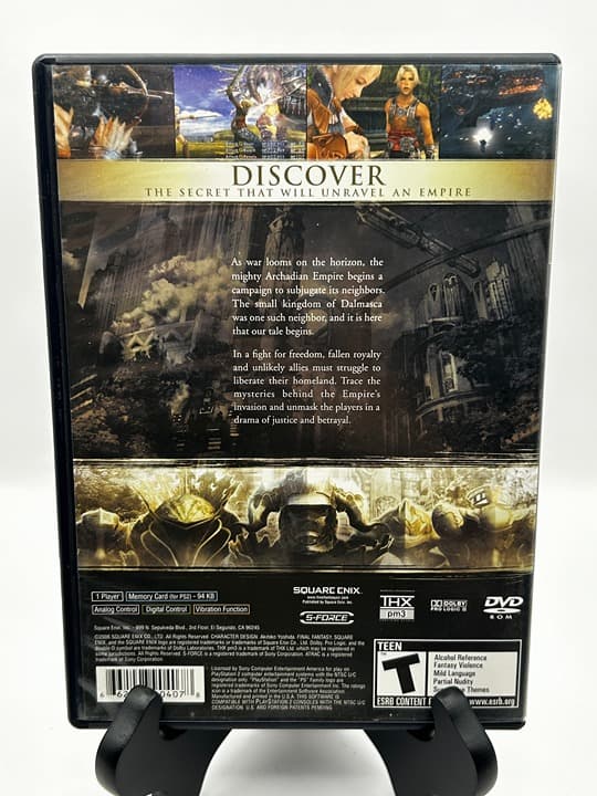 Sony PlayStation 2 (PS2) - Final Fantasy XII - (CIB) - TESTED - Thumbnail 2