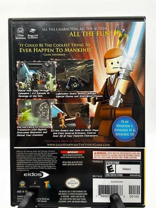 Nintendo GameCube - LEGO Star Wars: The Video Game (CIB) - Thumbnail 2