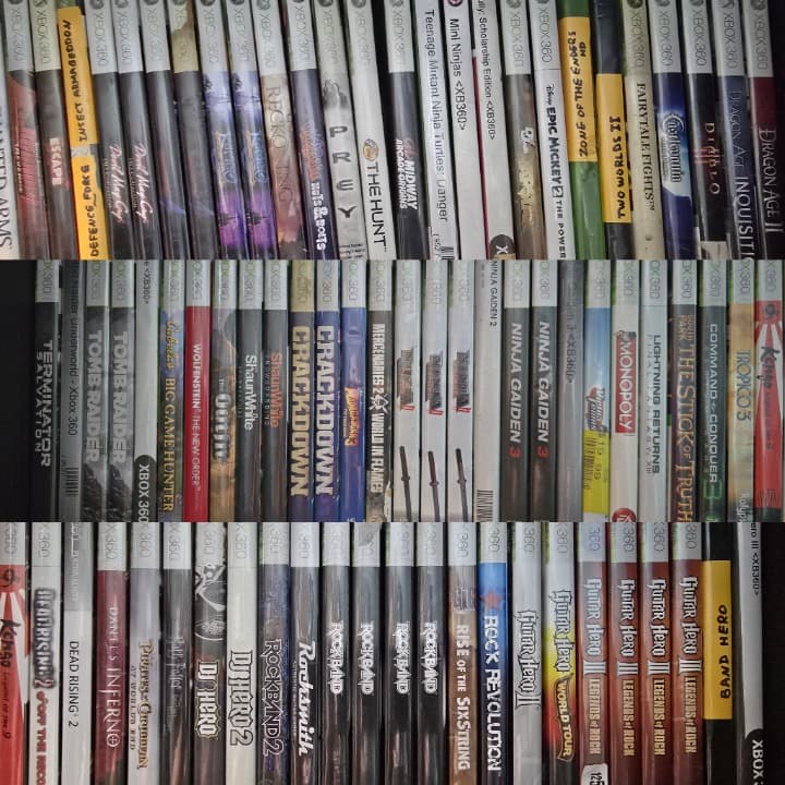 XBox 360 Game Collection Lot, Over 500 Games, Individually Priced, TESTED - Thumbnail 5