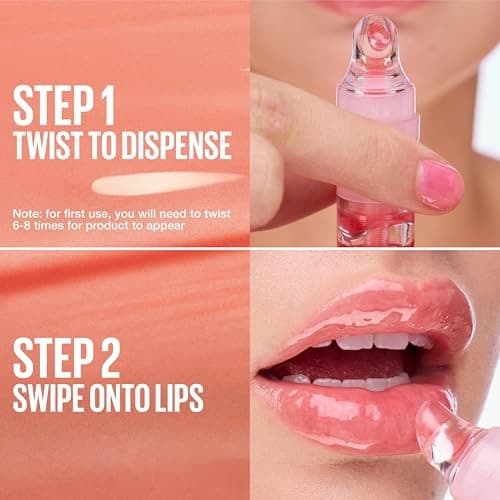 MAYBELLINE Lifter Oil-in-Gel Lip Gloss for Glassy, Bouncy Shine, Hydrating, Tinted Lip Balm and Moisturizer with Hyaluronic Acid and Passionfruit Oil, - Thumbnail 5