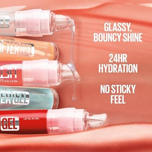 MAYBELLINE Lifter Oil-in-Gel Lip Gloss for Glassy, Bouncy Shine, Hydrating, Tinted Lip Balm and Moisturizer with Hyaluronic Acid and Passionfruit Oil, - Thumbnail 3