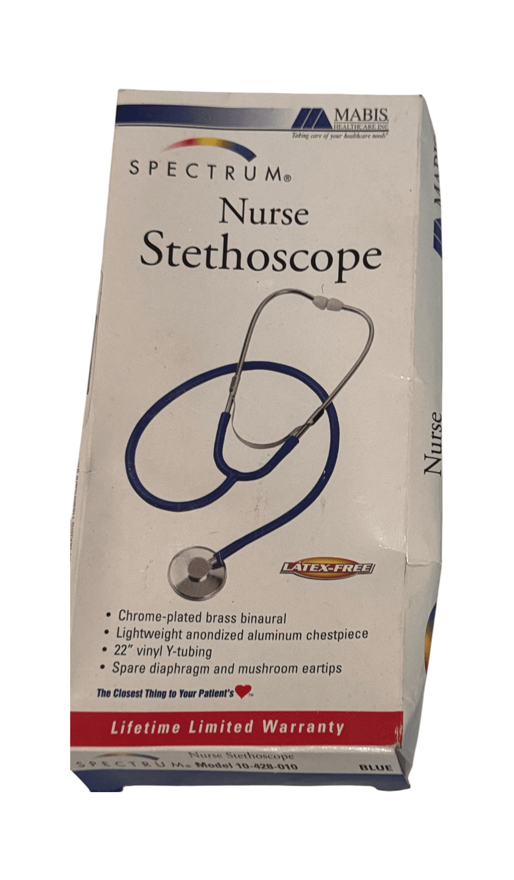 40 Allheart Disposable Stethoscopes Blue + 1 Mabis Spectrum Nurse Stethoscope - Thumbnail 5