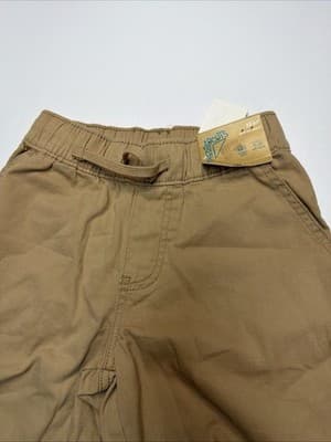 Boys ThereAbouts Beige Pullon Drawstring Cotton Blend Walking Shorts XL (18/20) - Thumbnail 7
