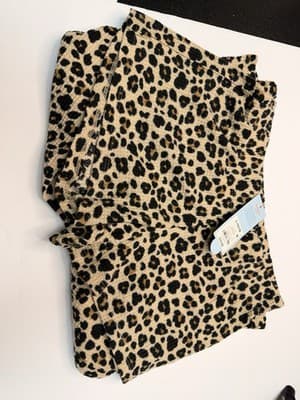 12pc Cat & Jack Leopard Print Pajama SetSize - Small 6/7 - Thumbnail 6