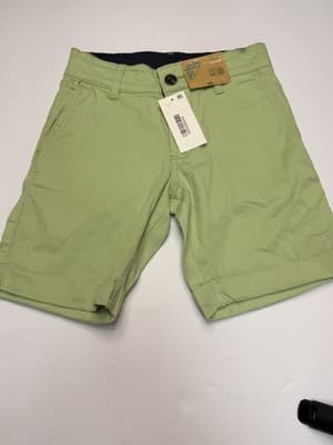 NWT There Abouts Boys Size 14 Lexington Light Green Chino Shorts MSRP $32 - Thumbnail 4