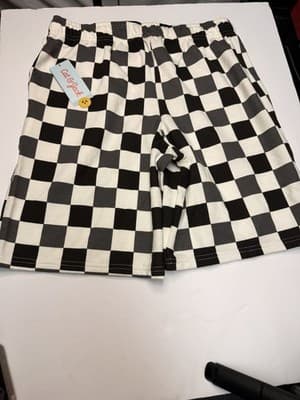 Cat & Jack Black & White Shorts Size 8 - Thumbnail 4