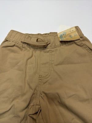 Boys ThereAbouts Beige Pullon Drawstring Cotton Blend Walking Shorts XL (18/20) - Thumbnail 3