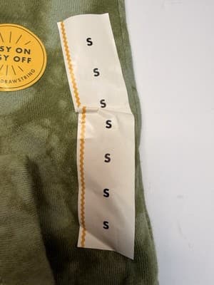 Cat & Jack™ Army Green Drawstring Jogger Pants Size 6 NWT Bag - Thumbnail 3