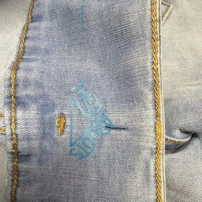 Thereabouts Boys Denim Bermuda Shorts Light Wash Size 4 Adjustable Waist - Thumbnail 3