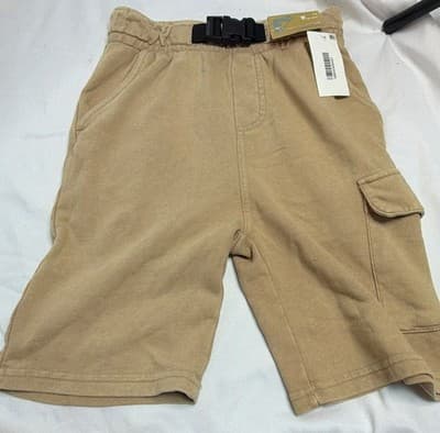Thereabouts Boys Denim Bermuda Shorts Light Wash Size 4 Adjustable Waist - Thumbnail 5