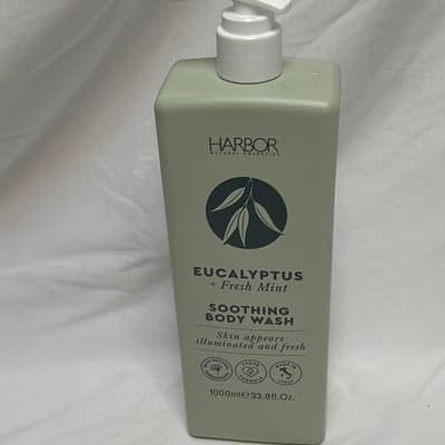 Harbor Eucalyptus + Fresh Mint Vegan Body Wash 1000ml (33.8 fl oz) Pump - Thumbnail 3