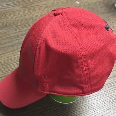 PUMA Ferrari Red Adjustable Baseball Cap Hat - Racing Formula 1 - Thumbnail 3