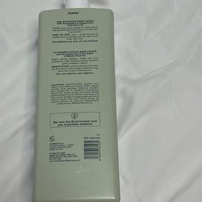 Harbor Eucalyptus + Fresh Mint Vegan Body Wash 1000ml (33.8 fl oz) Pump - Thumbnail 4