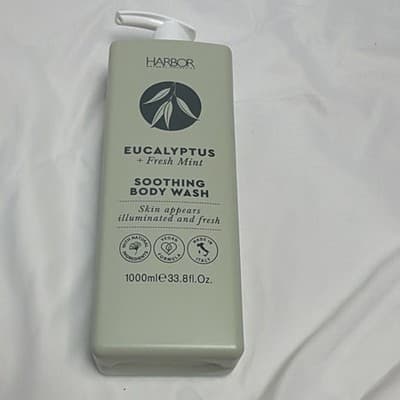 Harbor Eucalyptus + Fresh Mint Vegan Body Wash 1000ml (33.8 fl oz) - Thumbnail 4