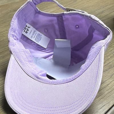Joy Lab Purple Baseball Cap 100% Cotton Twill Adjustable One Size Women - Thumbnail 2