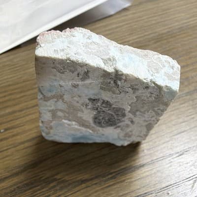 Larimar Rough Natural Blue/White/Pink Mineral Specimen Display Stone Slab - Thumbnail 6