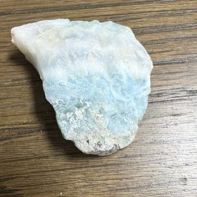 Larimar Gemstones - 38.1 mm X 19.05mm Polished Slab - Pectolite 11.27 g - Thumbnail 4