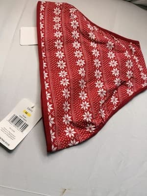 René Rofé Women's Bikini Panties M Red/White Fair Isle MPN 16206-5622A - Thumbnail 6